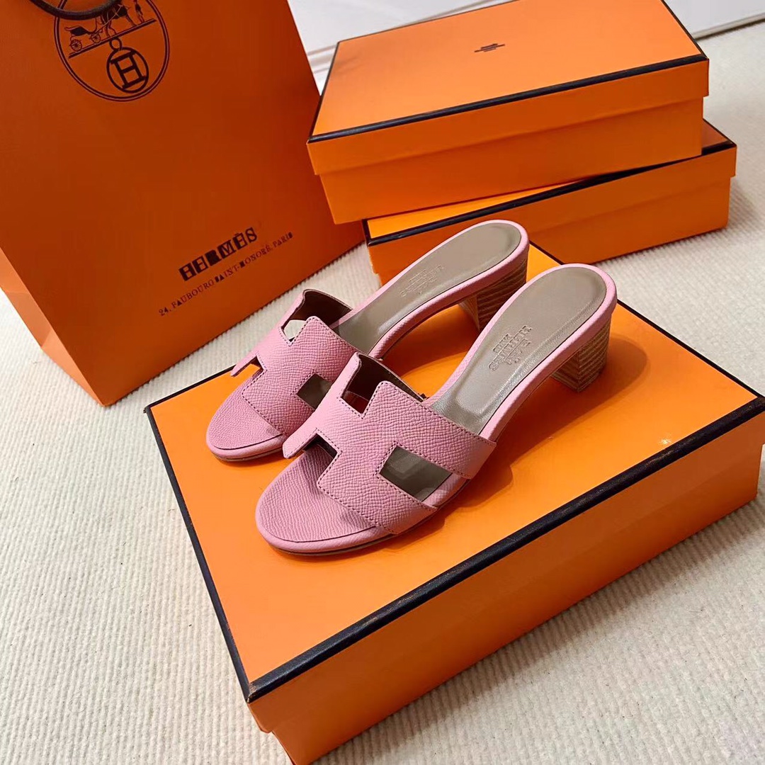 에르메스 올수공 오아시스 슬리퍼 샌들 앱송 45